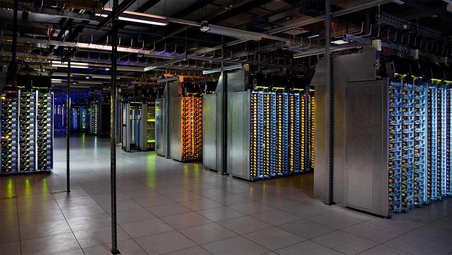 Modern cloud infrastructure data center